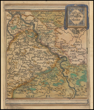 Germany Map By Johannes Matalius Metellus