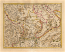 Switzerland Map By  Gerard Mercator