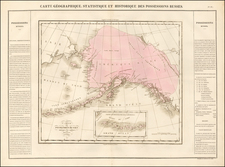 Alaska and Canada Map By Jean Alexandre Buchon