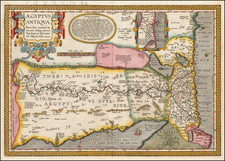 Egypt Map By Abraham Ortelius