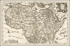 Africa and North Africa Map By Heinrich Scherer