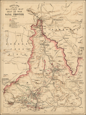 South Africa Map By George Philip & Son