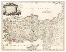 Turkey and Turkey & Asia Minor Map By Paolo Santini