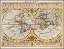 World Map By Henricus Hondius / Jan Jansson