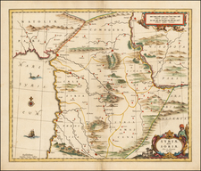 Middle East and Holy Land Map By Jan Jansson