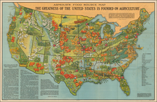 United States Map By Armour & Co.