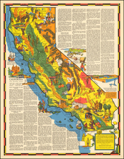 Pictorial Maps and California Map By R.T. Aitchison