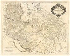Persia & Iraq Map By Paolo Santini / Giovanni Antonio Remondini