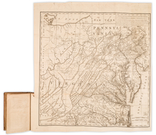 Observations sur la Virginie [with the map:] A Map of the country between Albemarle Sound, and Lake Erie, comprehending the whole of Virginia, Maryland, Delaware, and Pensylvania, with parts of several other of the United States of America. Engraved for the Notes on Virginia.