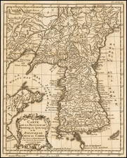 Korea Map By J.V. Schley