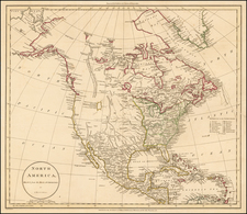 North America Map By John Russell