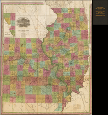 Midwest, Illinois, Plains and Missouri Map By Henry Schenk Tanner