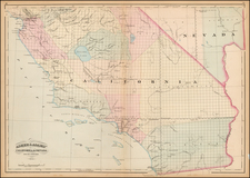 California Map By Asher  &  Adams