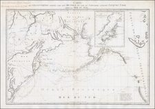 Polar Maps, Alaska, Pacific and Russia in Asia Map By Alexander Wilbrecht