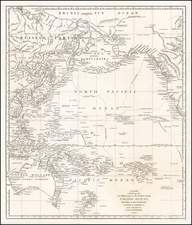 Alaska, Korea, Australia & Oceania, Pacific, Oceania and Russia in Asia Map By John Bew