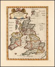 British Isles Map By Philip Briet