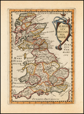 British Isles Map By Philip Briet