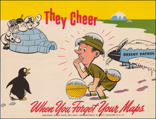 World War II and Curiosities Map By Directorate of Air Traffic Saftey / Directorate of Saftey Education