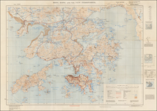 China Map By Geographical Section, War Office (UK)