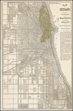 Midwest, Illinois and Chicago Map By Colbert & Chamberlin