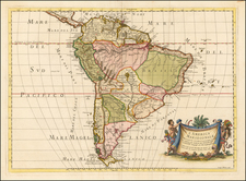 South America Map By Giacomo Giovanni Rossi