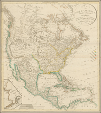 North America Map By Christian Gottlieb Reichard