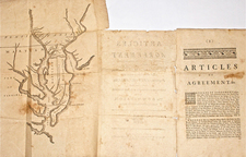 Mid-Atlantic, Pennsylvania, Maryland, Delaware and Virginia Map By Benjamin Franklin