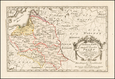 Poland Map By Franz Johann Joseph von Reilly