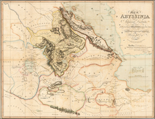 East Africa Map By Henry Salt