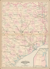 Texas Map By Asher  &  Adams