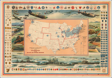 United States Map By Hammond & Co.