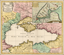 Ukraine, Balkans, Turkey and Turkey & Asia Minor Map By Matthaus Seutter