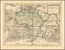 Africa and Africa Map By Herman Moll