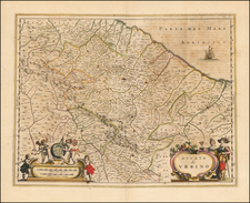 Italy Map By Willem Janszoon Blaeu