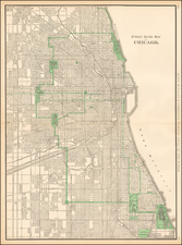 Midwest and Illinois Map By Rand McNally & Company