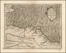 South America Map By Cornelis van Wytfliet