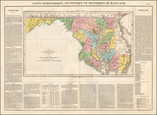 Maryland Map By Jean Alexandre Buchon