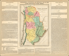 Argentina Map By Henry Charles Carey  &  Isaac Lea