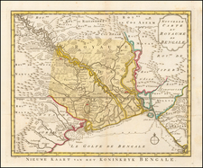 India Map By J.V. Schley