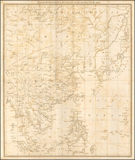 China, Japan, Korea, Southeast Asia and Philippines Map By Thomas Pennant