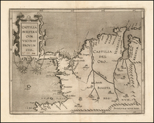 South America Map By Cornelis van Wytfliet