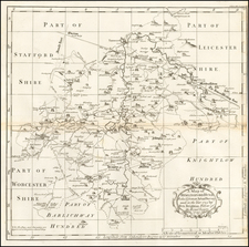 British Isles Map By Henry Beighton