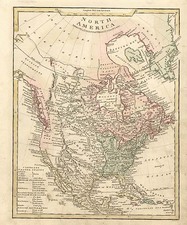 North America Map By Robert Wilkinson