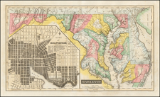 Mid-Atlantic Map By Fielding Lucas Jr.