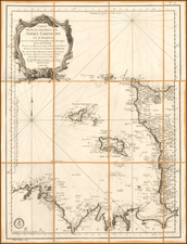 France Map By Jacques Nicolas Bellin