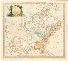 North America Map By Thomas Conder