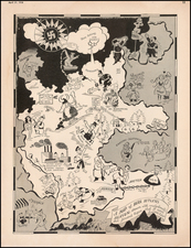 Europe, Europe and Germany Map By Richard Q. Yardley