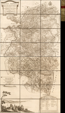 Austria Map By Blasius Hueber