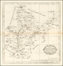 British Isles Map By Henry Beighton