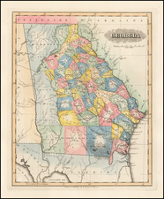 Southeast Map By Fielding Lucas Jr.